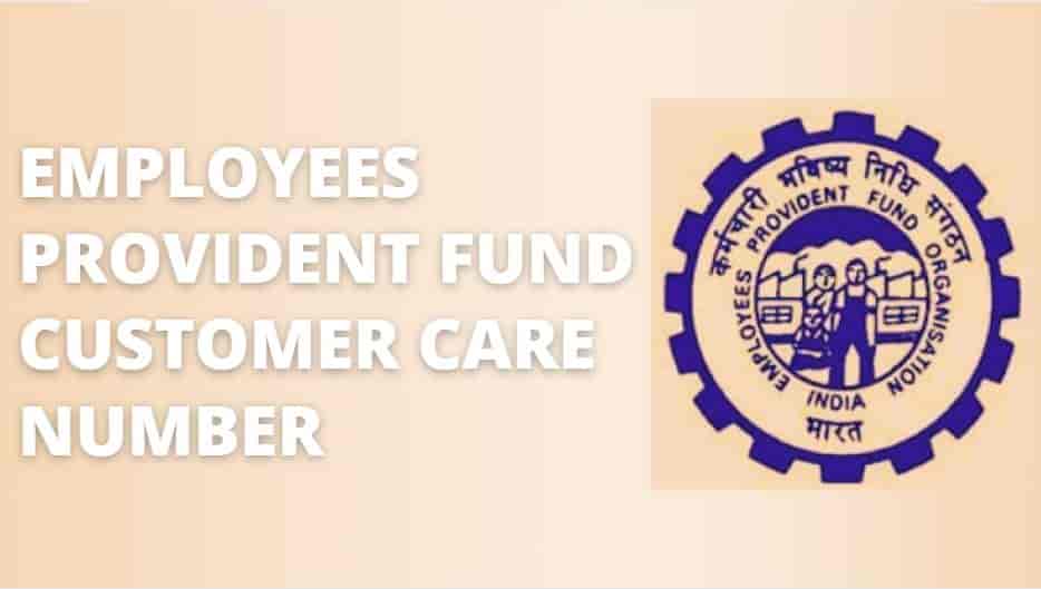 Employees Provident Fund Customer Care Number